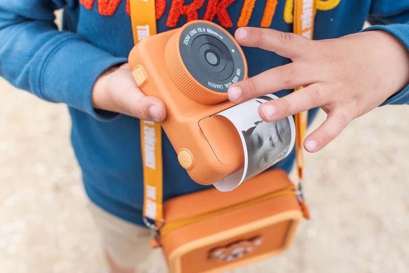 Appareil photo Zoo Print pour les enfants